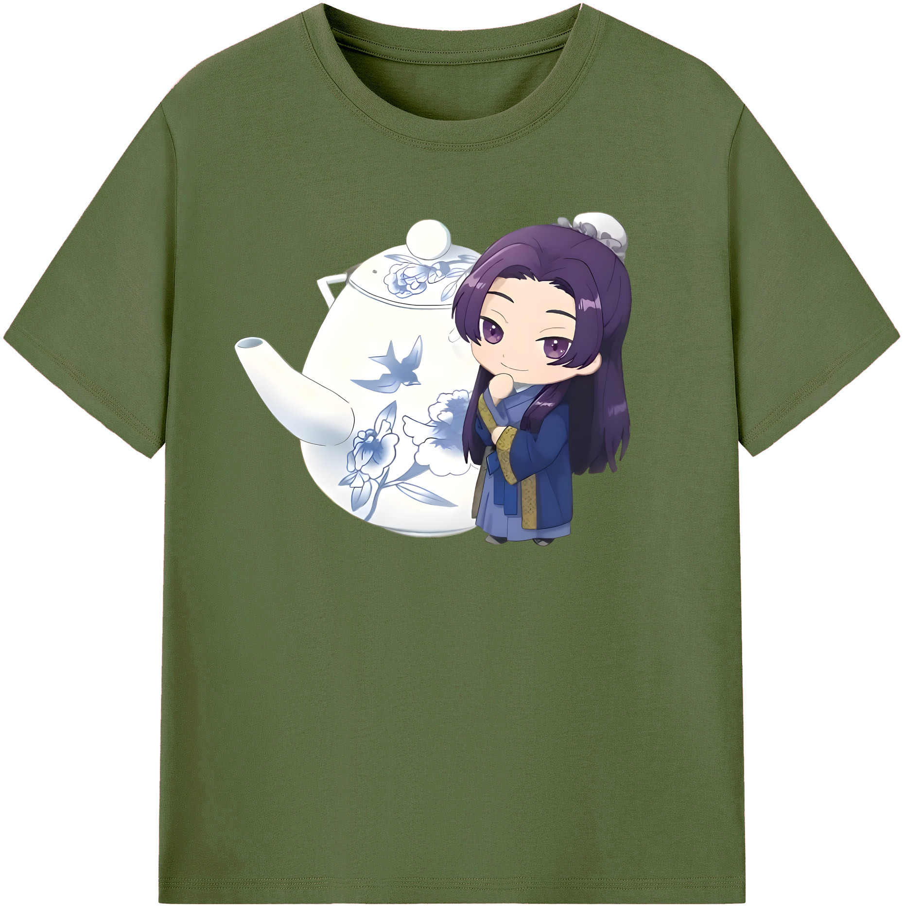 （画像用） 薬屋のひとりごと The Apothecary Diaries 綿100％半袖Tシャツ（フロントプリント）